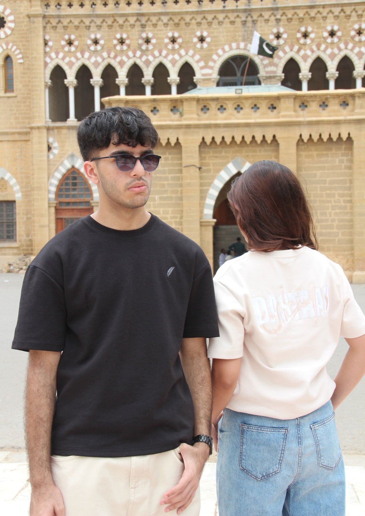 Threaded Tale Oversized Tee - Raaz