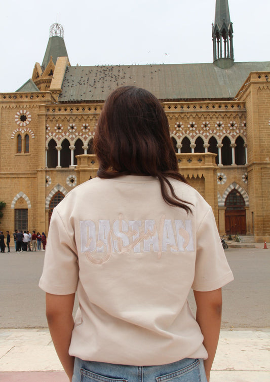 Threaded Tale Oversized Tee - Arzoo